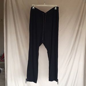 Comfy black lounge pants EUC